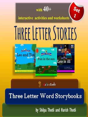 cover image of Three Letter Stories